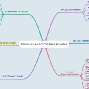 Механизмы воспитания в семье