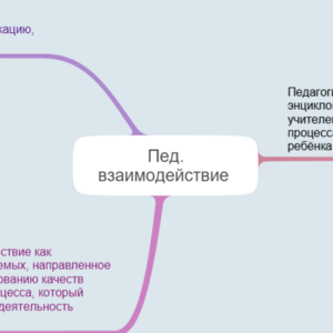 Пед. взаимодействие 