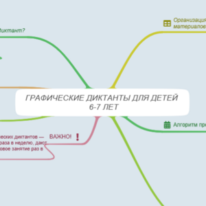 Графические диктанты для детей 6-7 лет