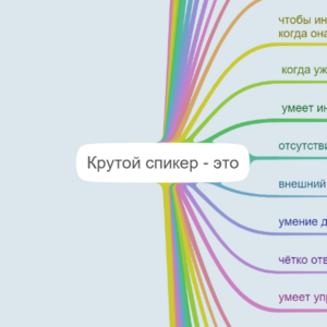 Крутой спикер - это